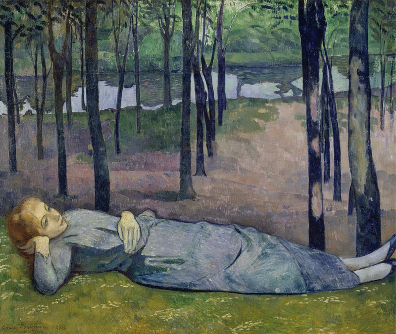 Madeleine ved kjærlighets-veden - Émile Bernard