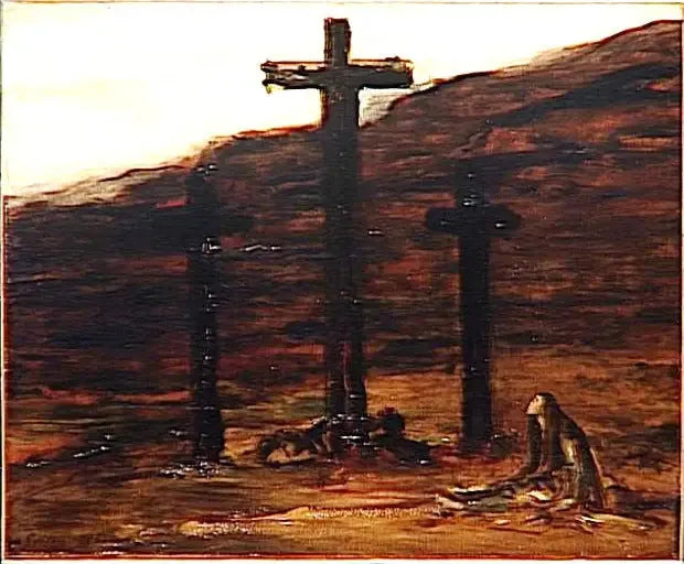Madeleine ved Calvaire - Gustave Moreau