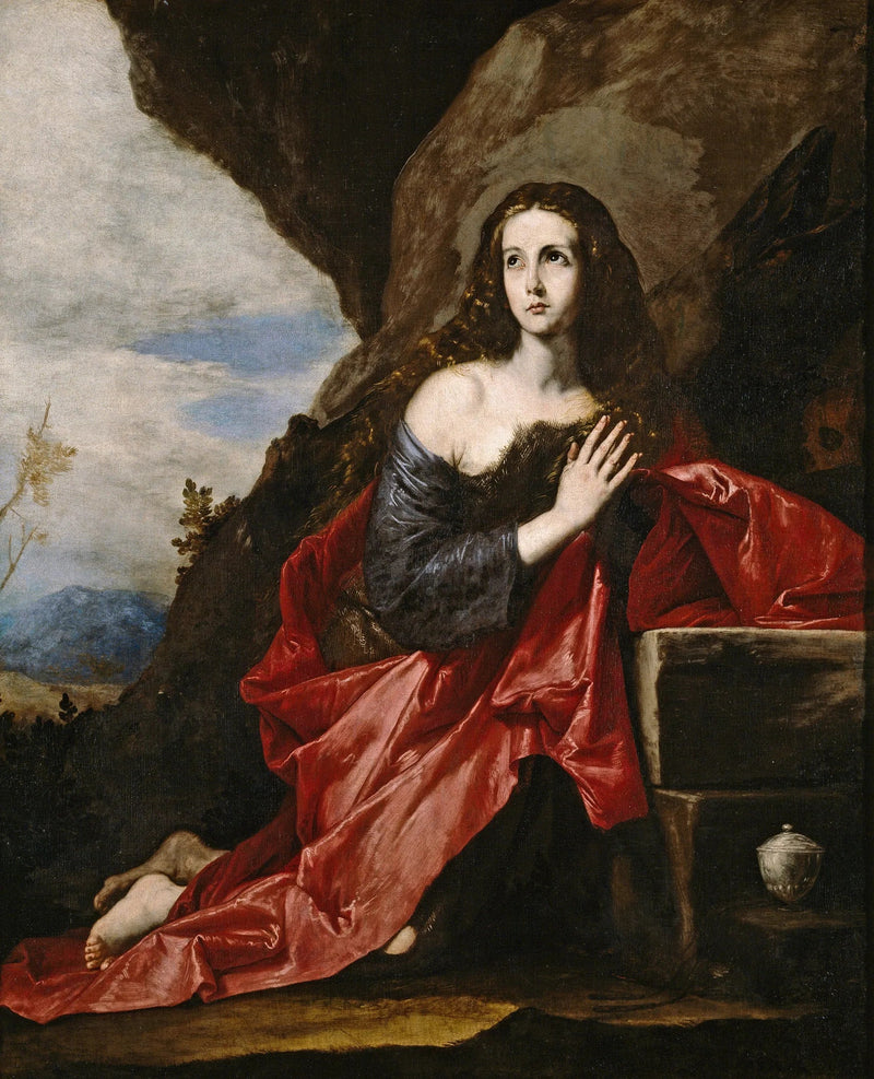 Madeleine som angrer - Jusepe de Ribera