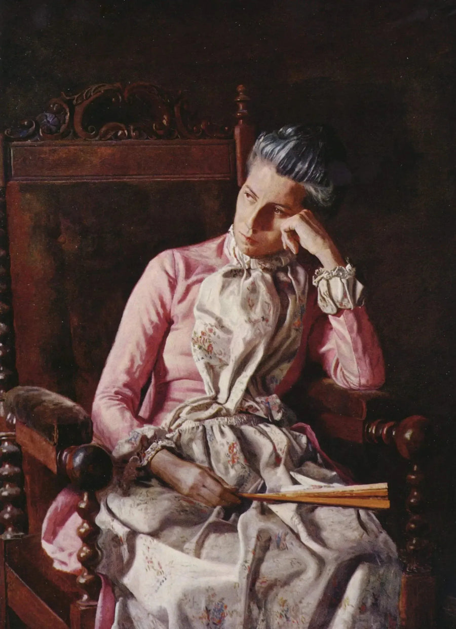 Mademoiselle Amelia Van Buren - Thomas Eakins

Source:
Mademoiselle Amelia Van Buren - Thomas Eakins