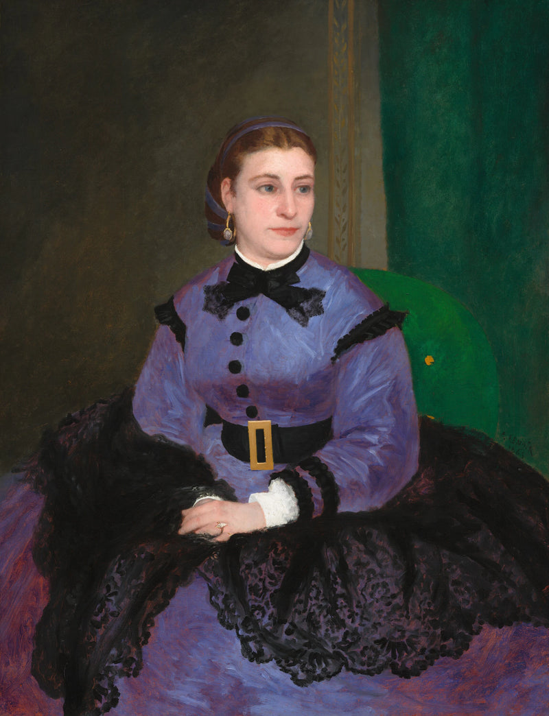 Mademoiselle Sicot - Auguste Renoir