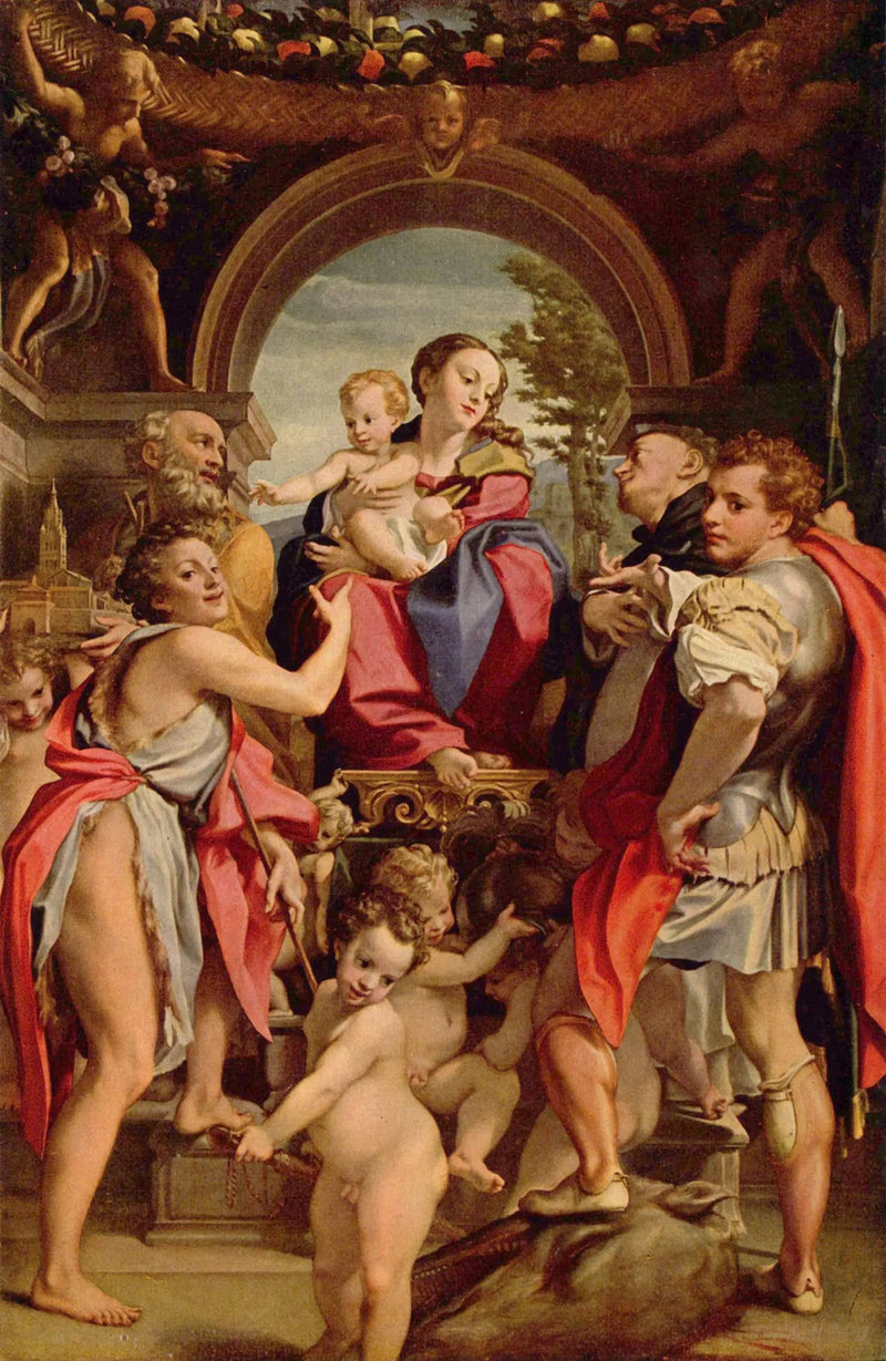 San Giorgio-kongen - Antonio da Correggio