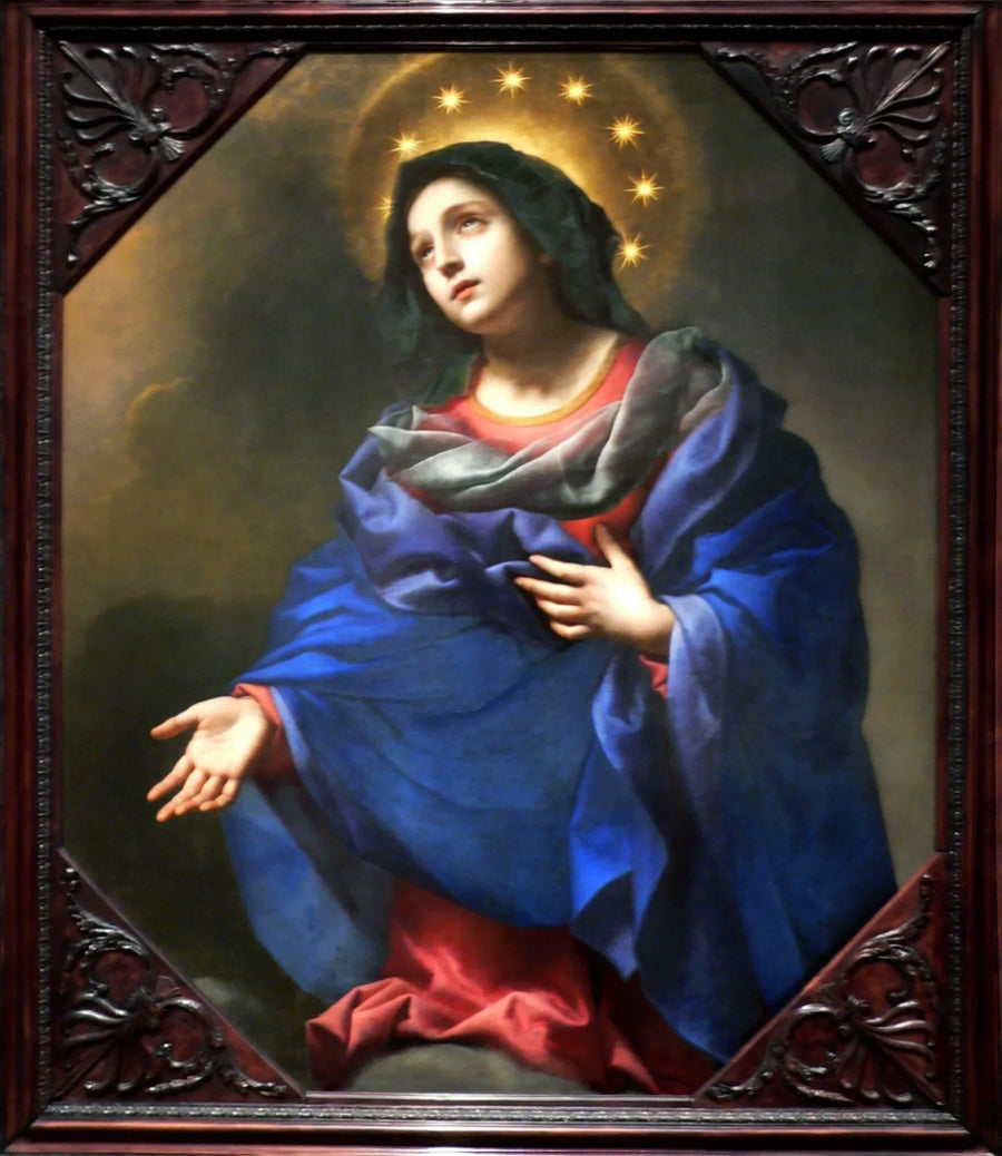 Madone i herlighet - Carlo Dolci