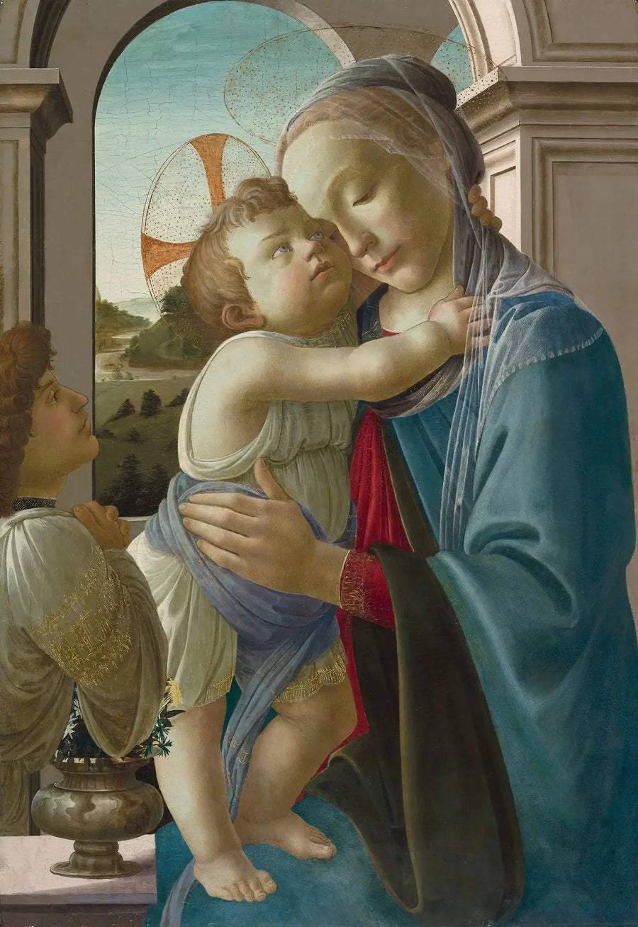 Nattverdens Madonna, 1470-1474 - Sandro Botticelli