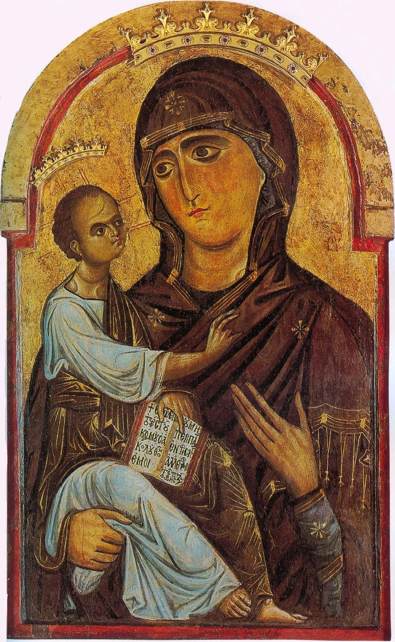 Madonna sotto organene - Berlinghiero Berlinghieri