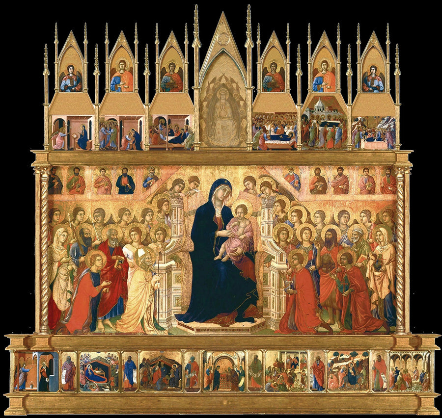 La Maestà : Le Baiser de Judas - Duccio di Buoninsegna