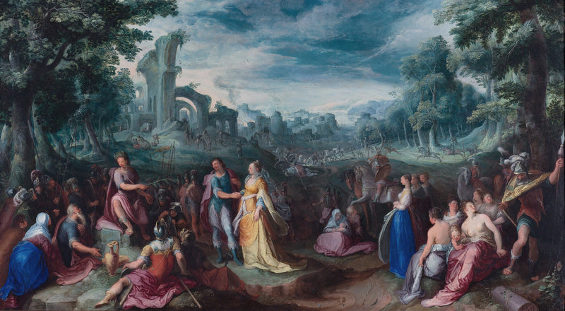 La magnanimité de Scipion - Carel van Mander
