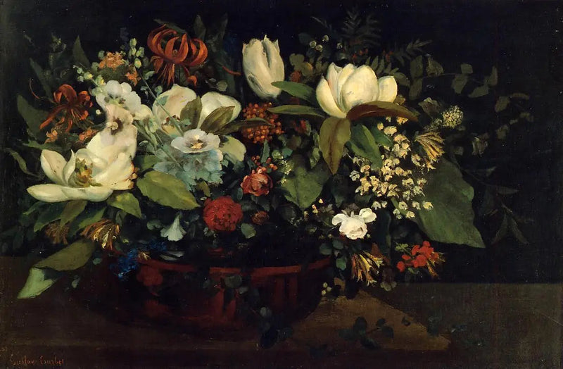 Magnolier - Gustave Courbet