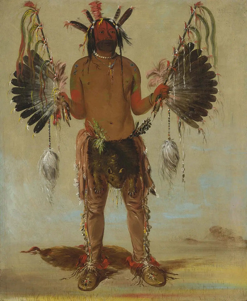 Mah-tó-he-ha, gammel bjørn, en helbreder - George Catlin

Source:
Mah-tó-he-ha, vieil ours, un guérisseur - George Catlin