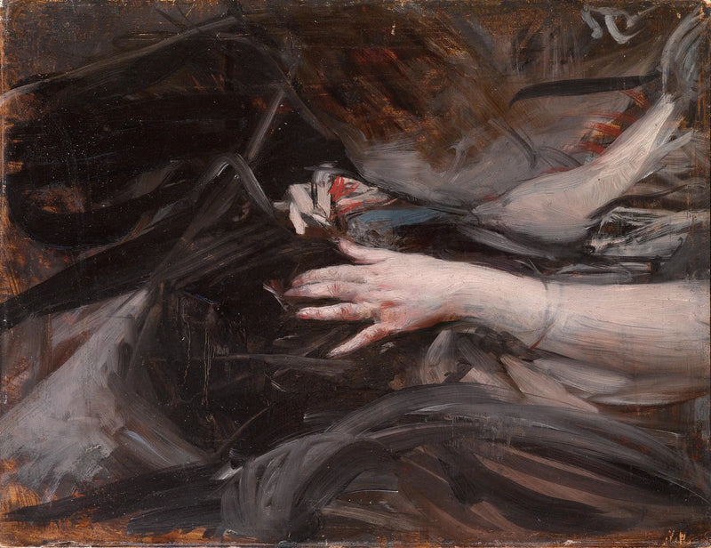 Syhender av en kvinne - Giovanni Boldini