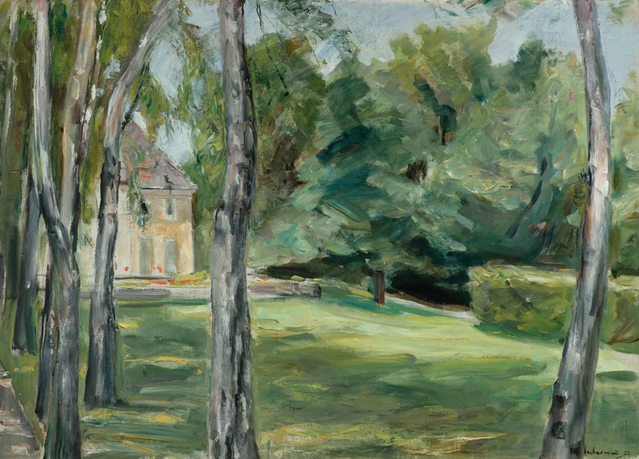 Hus i hagen - Max Liebermann