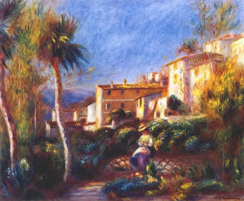 Posthuset i Cagnes - Pierre-Auguste Renoir