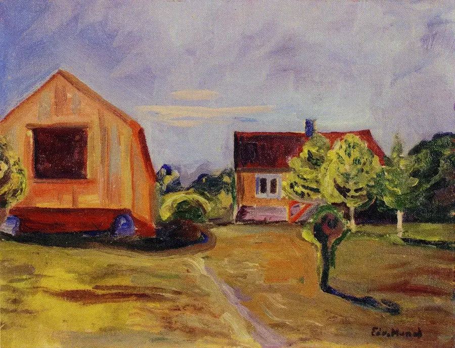 hus og studio til Munch i Åsgardstrand - Edvard Munch