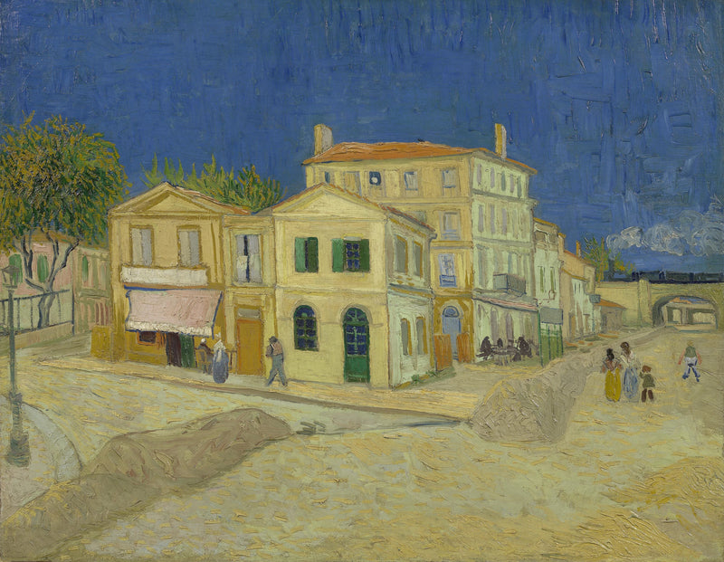 Det gule huset - Vincent van Gogh