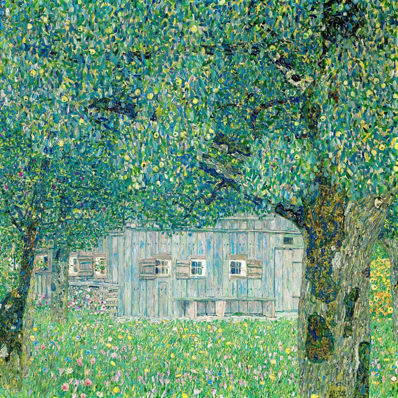 Bondegård i Østerrike - Gustav Klimt