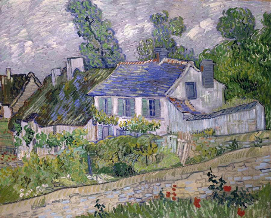 Hus i Auvers-sur-Oise - Vincent van Gogh