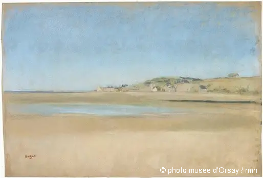 hus ved havet - Edgar Degas