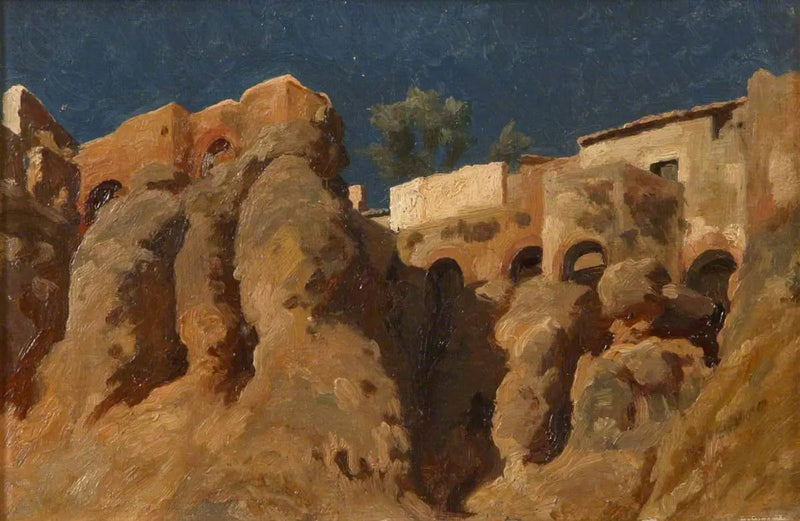 Hus på toppen av en klippe i Middelhavet (kanskje i Capri) - Frederic Leighton

Source:
Maisons au sommet d'une falaise en Méditerranée (peut-être à Capri) - Frederic Leighton