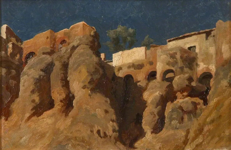 Hus på toppen av en klippe i Middelhavet (kanskje i Capri) - Frederic Leighton

Source:
Maisons au sommet d'une falaise en Méditerranée (peut-être à Capri) - Frederic Leighton