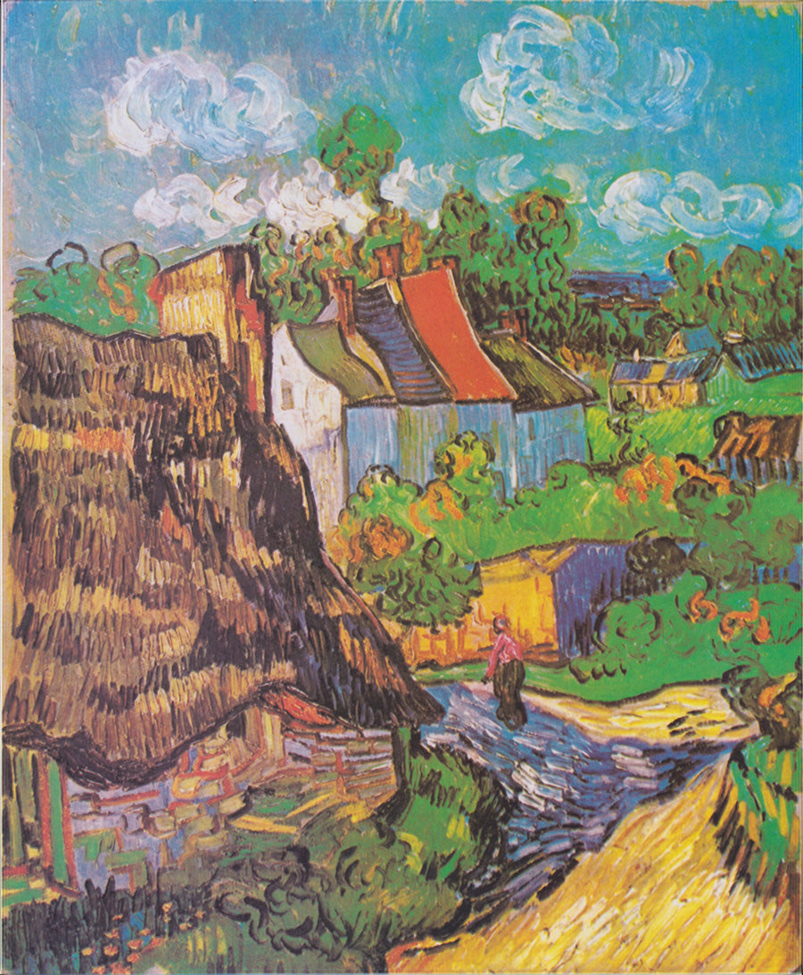 Hus i Auvers - Vincent van Gogh