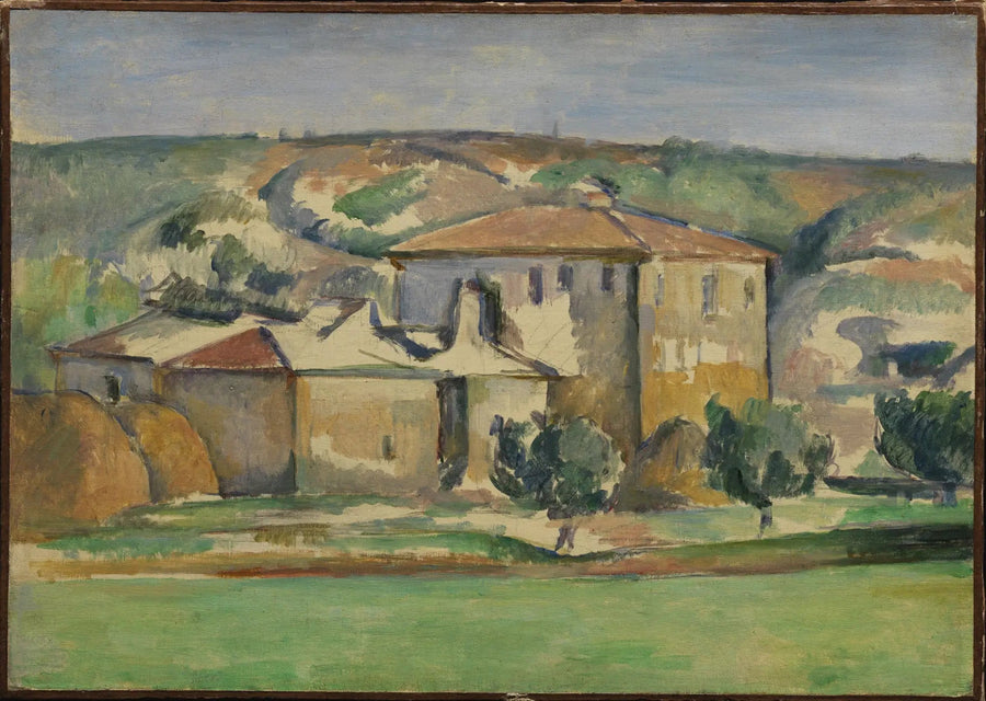 Maisons provençales, Encagnane - Paul Cézanne