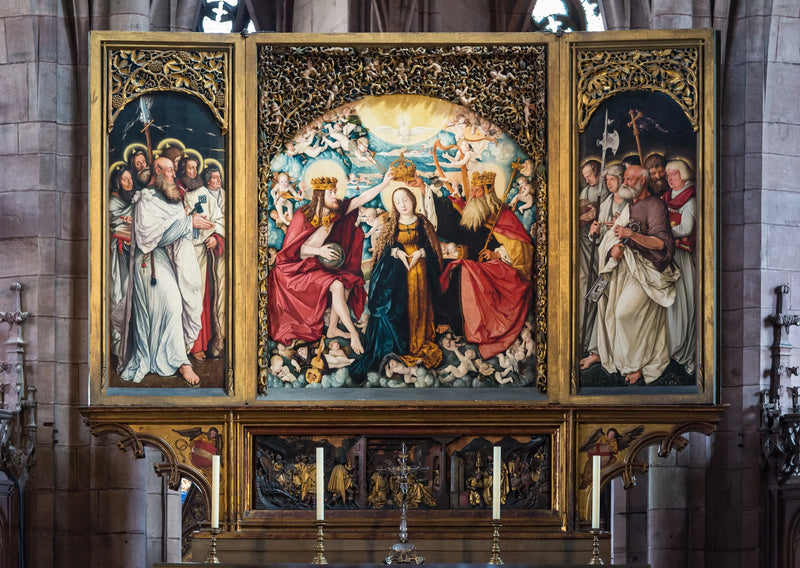 Mesteralter av katedralen Notre-Dame i Fribourg - Hans Baldung Grien