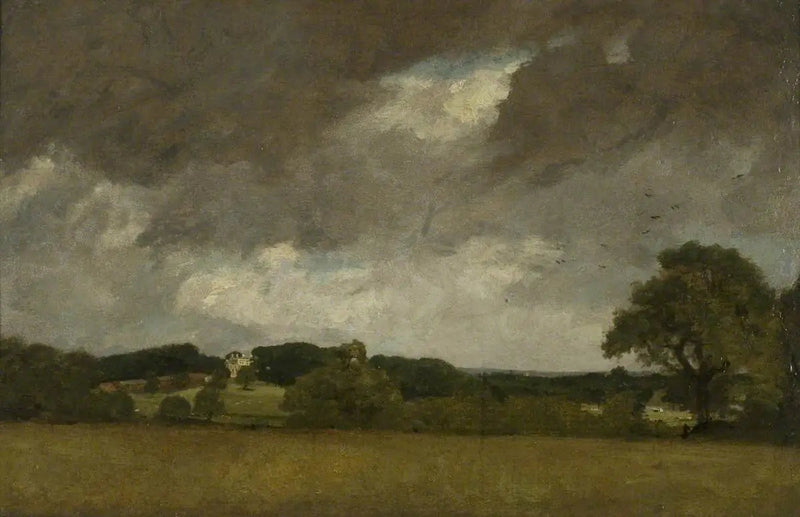 Malvern Hall sett fra sørvest - John Constable