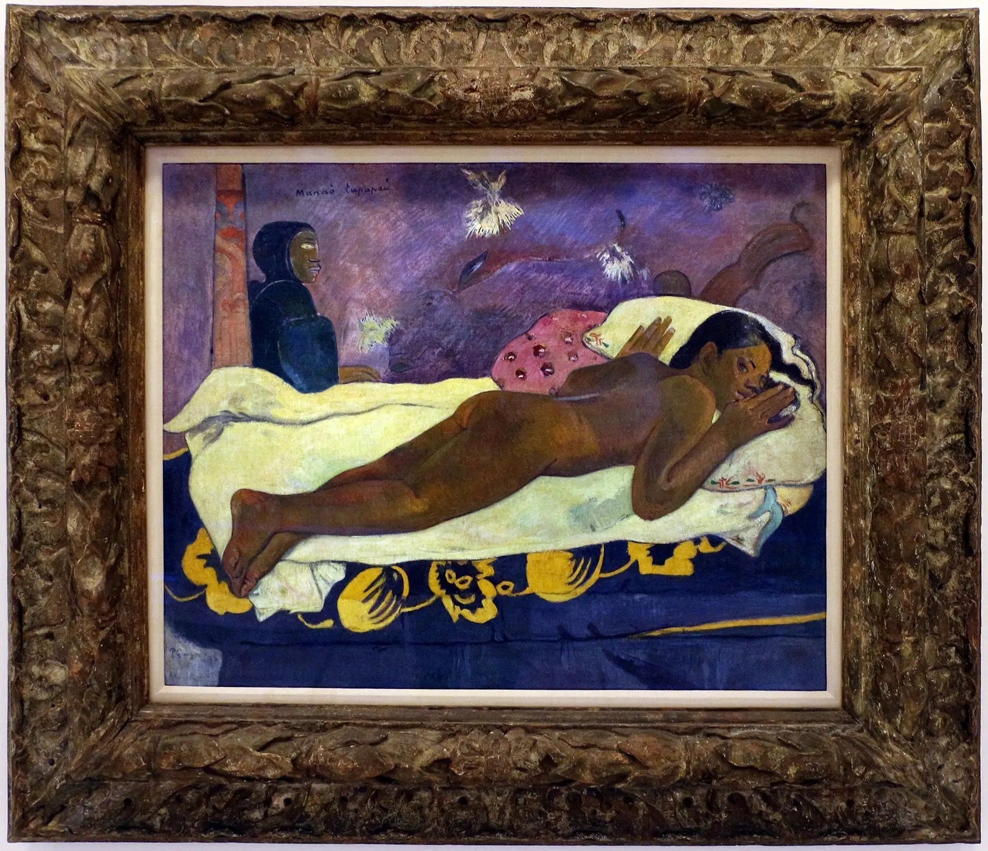 Manaò tupapaú - Paul Gauguin image 2 copie peinte à la main à l’huile
