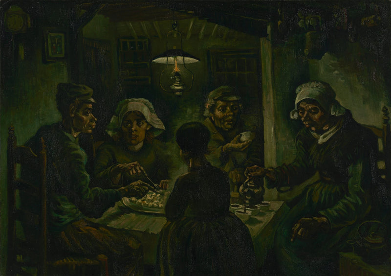 Potetspiserne - Vincent van Gogh