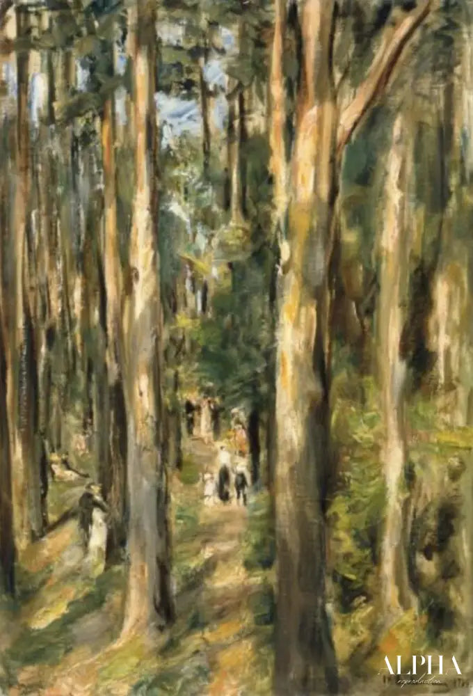 Manière de forêt - Max Liebermann - Reproductions de tableaux et peintures haut de gamme