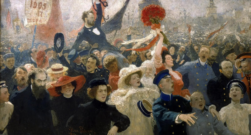 Manifestasjon 17. oktober 1905 - Ilya Repin
