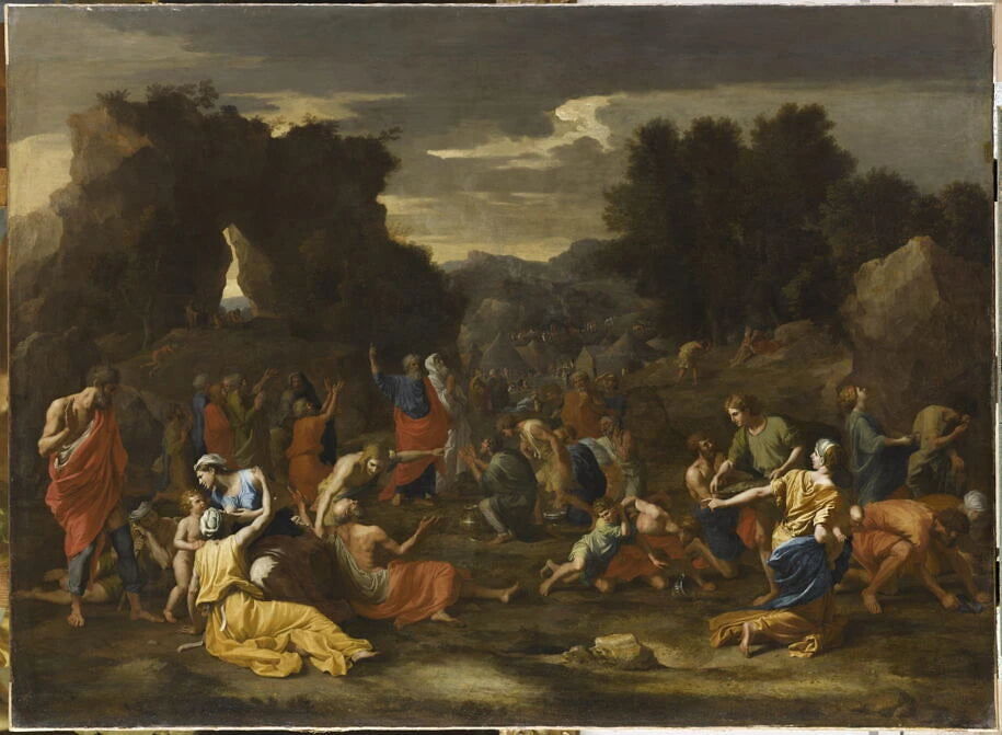 La Manne - Nicolas Poussin