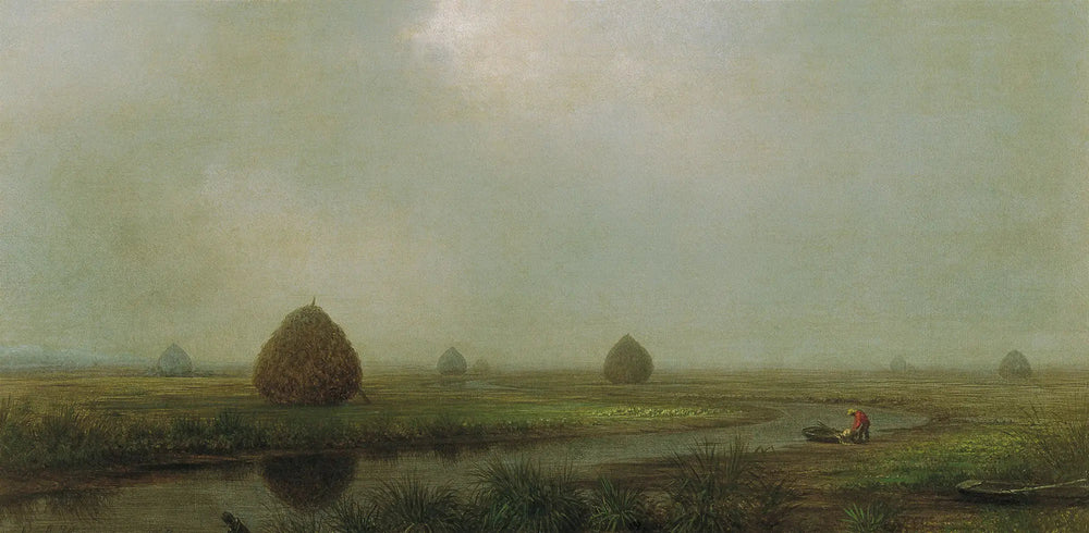 Marais de Jersey - Martin Johnson Heade image 1 copie de tableau peinte à la main