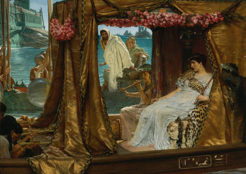 Marc Antoine og Kleopatra - Lawrence Alma-Tadema