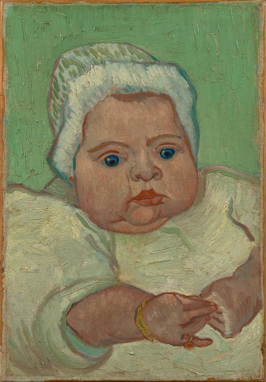 Babyen Marcelle Roulin. - Vincent van Gogh