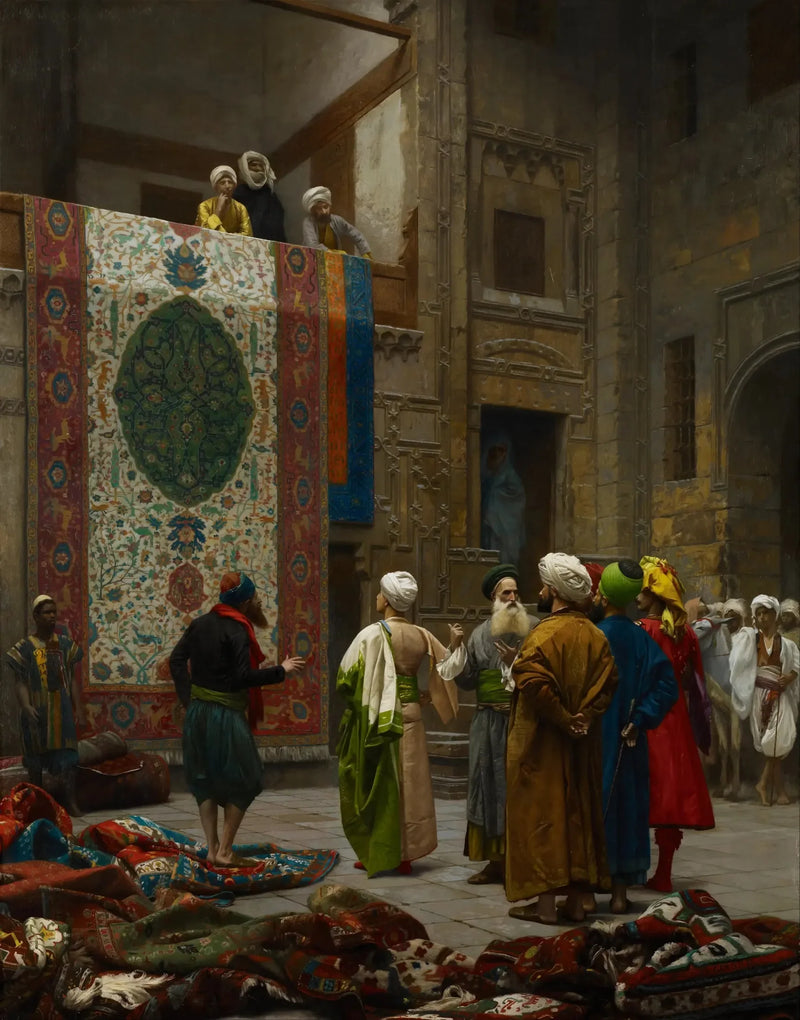 Teppemakler i Kairo - Jean-Léon Gérôme