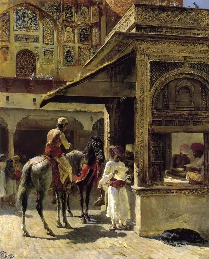 Hinduiske handelsmenn - Edwin Lord Weeks

Source:
marchands hindous - Edwin Lord Weeks