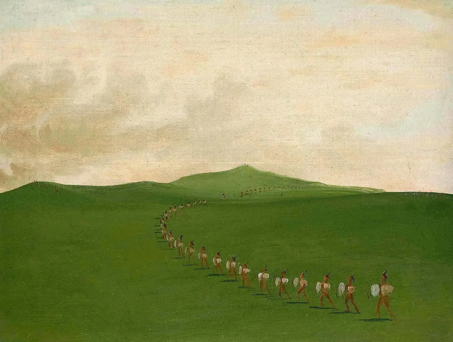Infanteristenes marsj i øvre Missouri - George Catlin

Source:
Marche des fantassins dans le Haut-Missouri - George Catlin