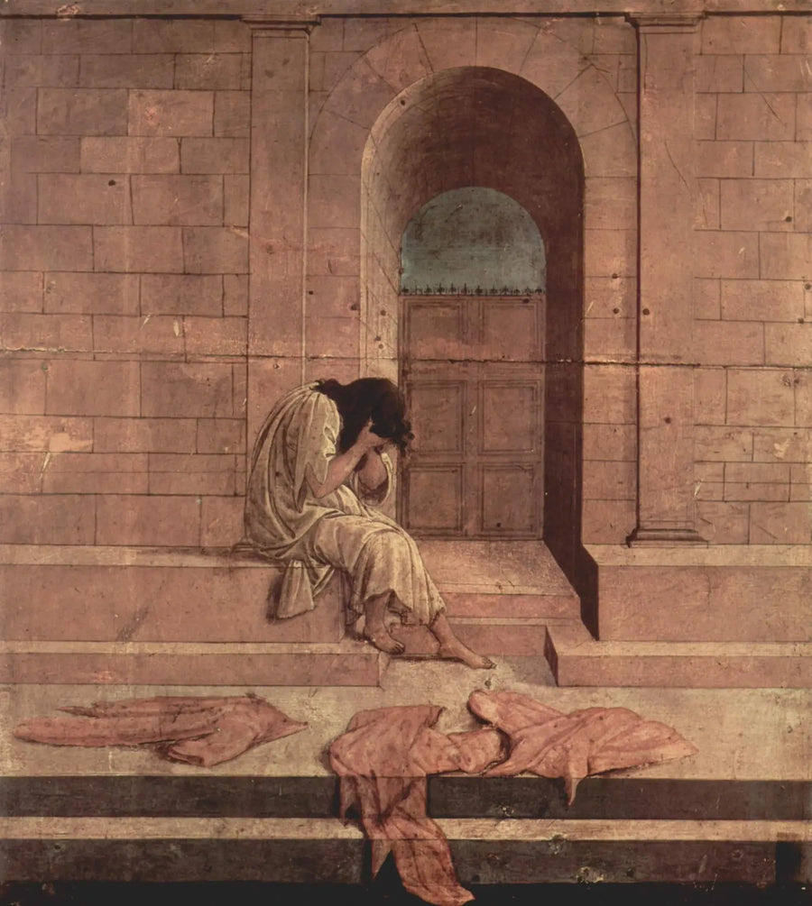 Mardokke i tårer - Sandro Botticelli