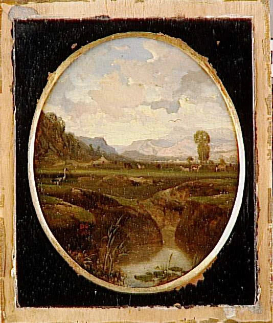 Dammen. - Alexandre-Gabriel Decamps