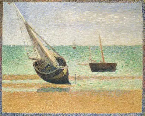 Lavvann ved Grandcamp - Georges Seurat
