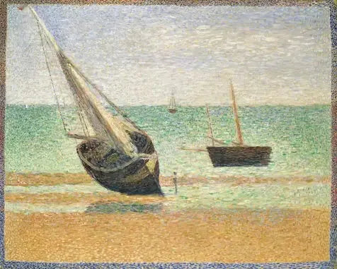 Lavvann ved Grandcamp - Georges Seurat