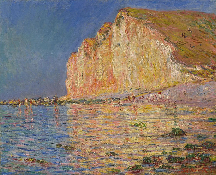 Ebb ved Petites-Dalles - Claude Monet