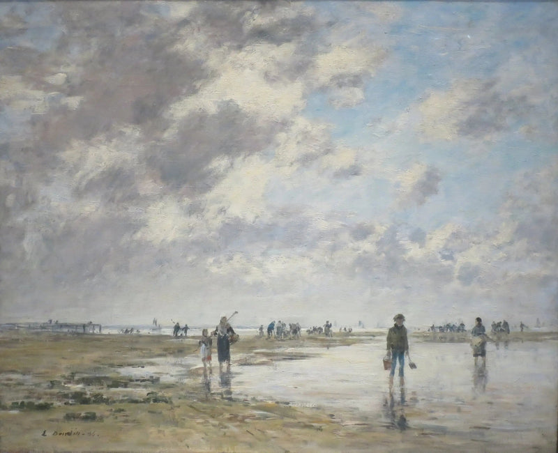 Lavvann, Berck - Eugène Boudin