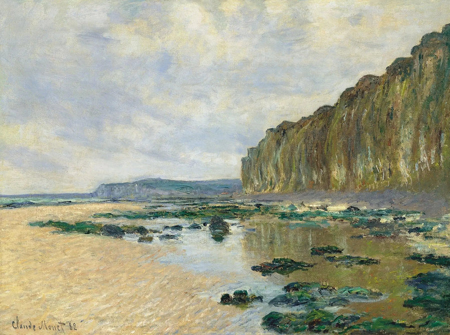 Lavvann foran Varengeville - Claude Monet