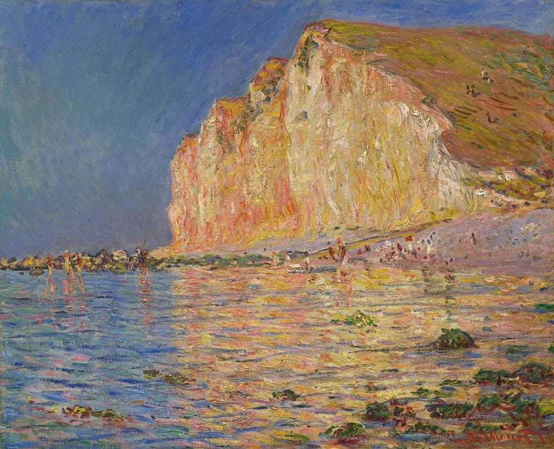 Lavvann i Petites-Dalles W905 - Claude Monet