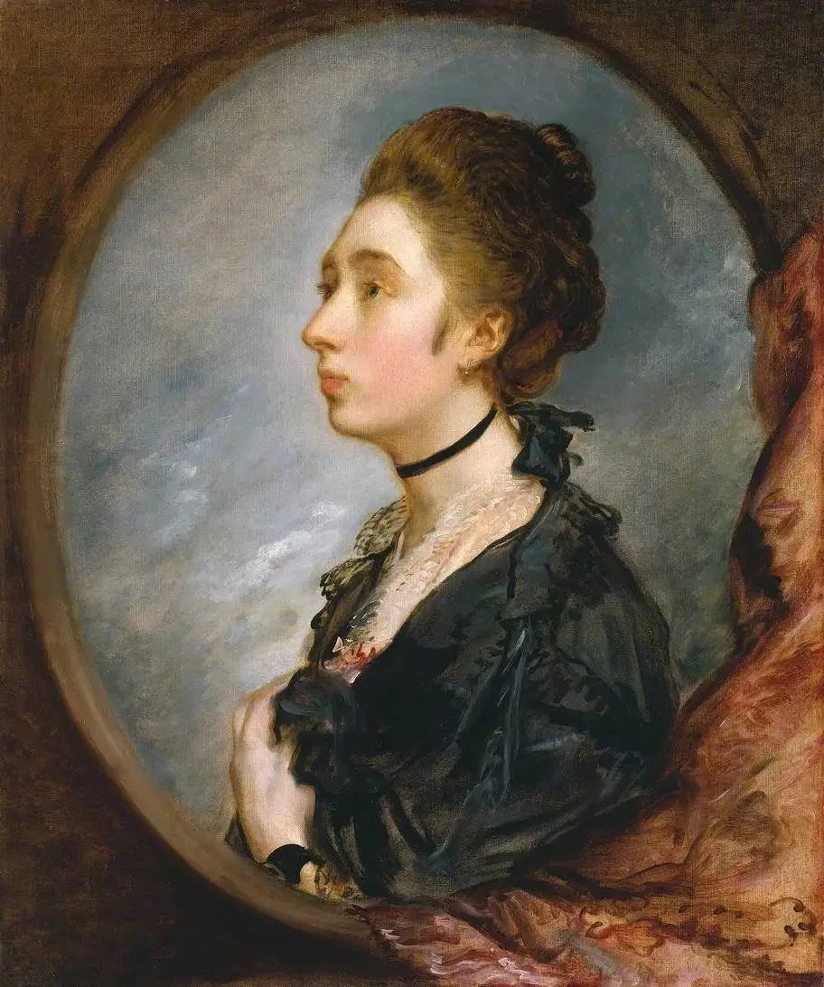 Margaret, la fille de l'artiste - Thomas Gainsborough image 1 reproduction de peinture à l’huile