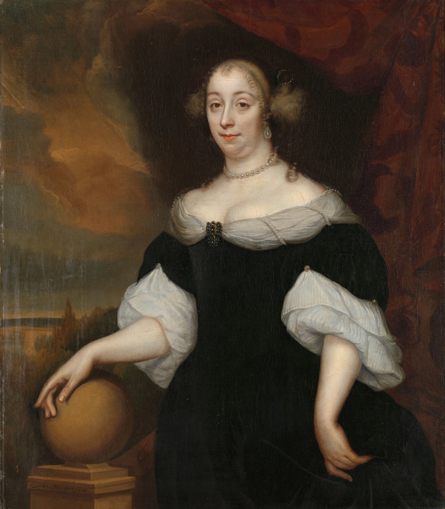 Margaretha Munter (1639-1711). Deuxième épouse de Jacobus Trip - Lambertus Jansz. de Hue