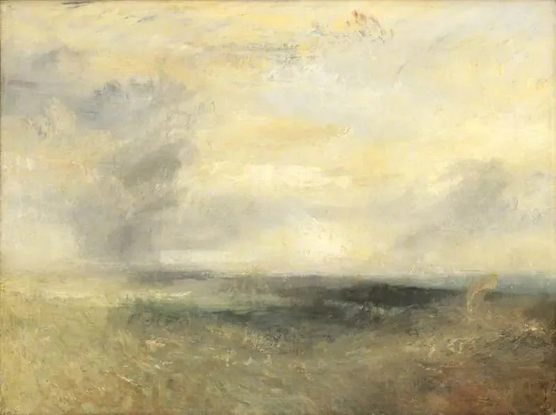 Margate (?), fra havet - J. M. W. Turner