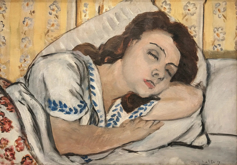 Marguerite sovende - Henri Matisse